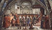 Domenicho Ghirlandaio Bestatigung der Ordensregel der Franziskaner oil painting picture wholesale